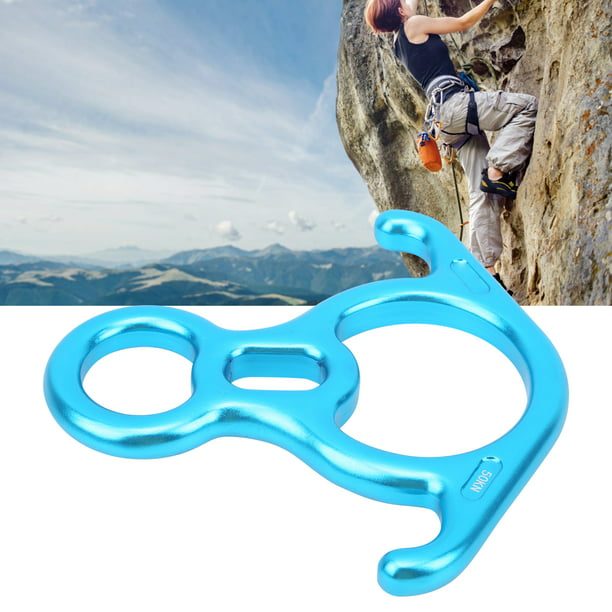Details about   50KN Rock Tree Climbing Figure 8 Descender Rappelling   Belay Device Equip